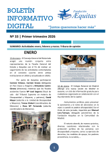 Número 33. Primer trimestre de 2026