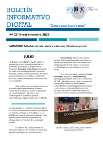 Número 23. Tercer trimestre de 2023