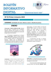 Número 25. Primer trimestre de 2024