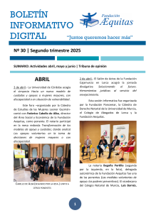 Número 30. Segundo trimestre de 2025