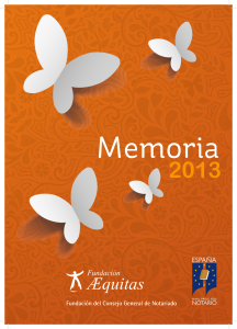 MEMORIA 2013