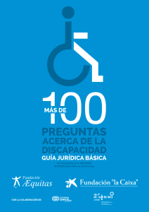 Guía más de 100 preguntas sobre discapacidad. Desde el Derecho Común